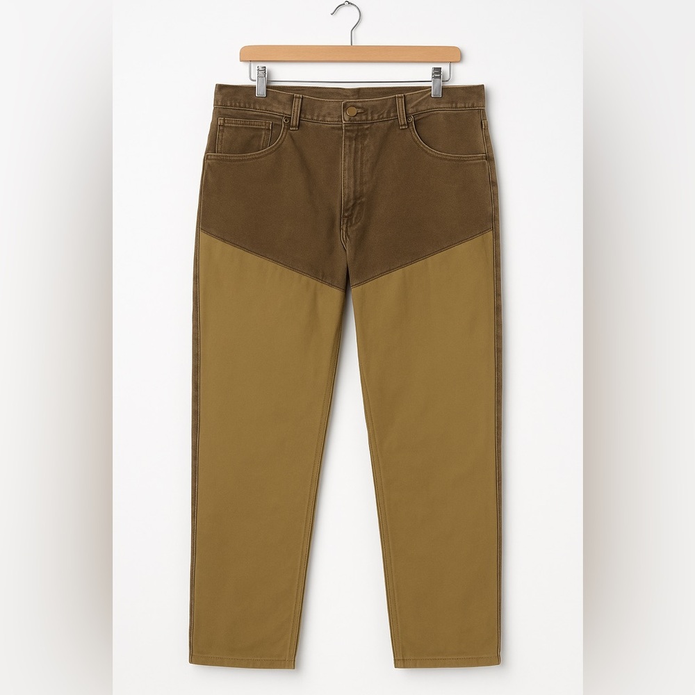 Wrangler Men's Two-Tone Tan Jeans